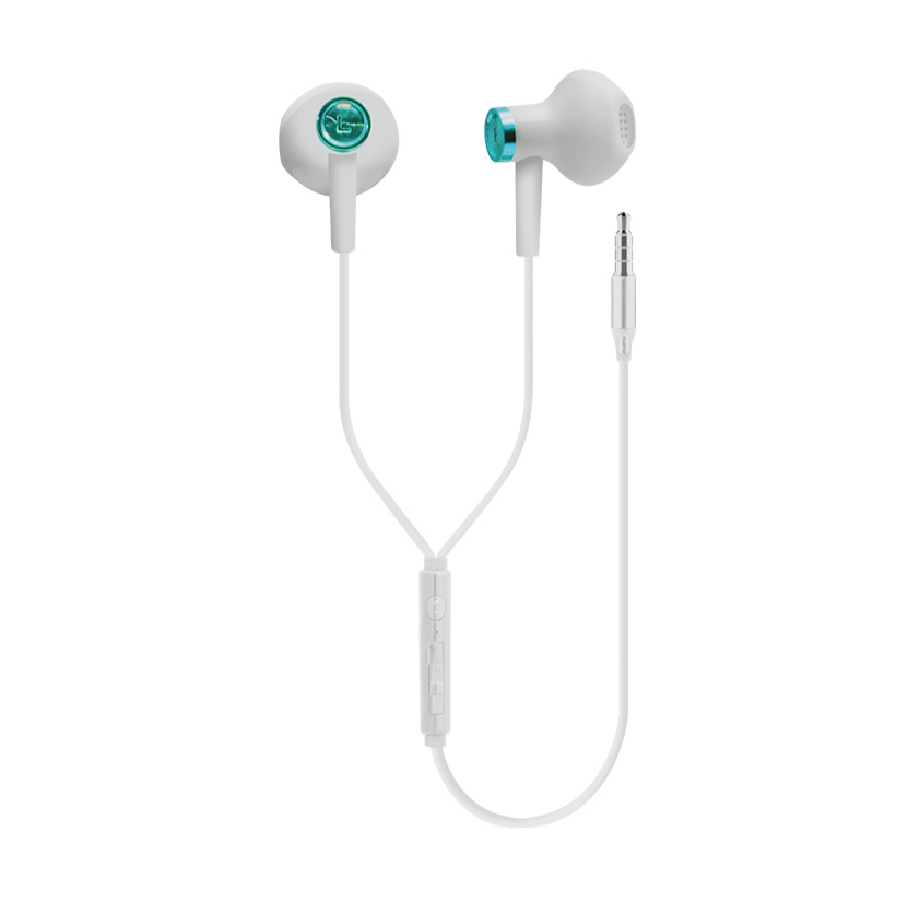 CLIPTEC MME617 MULTIMEDIA EARPHONE WHITE