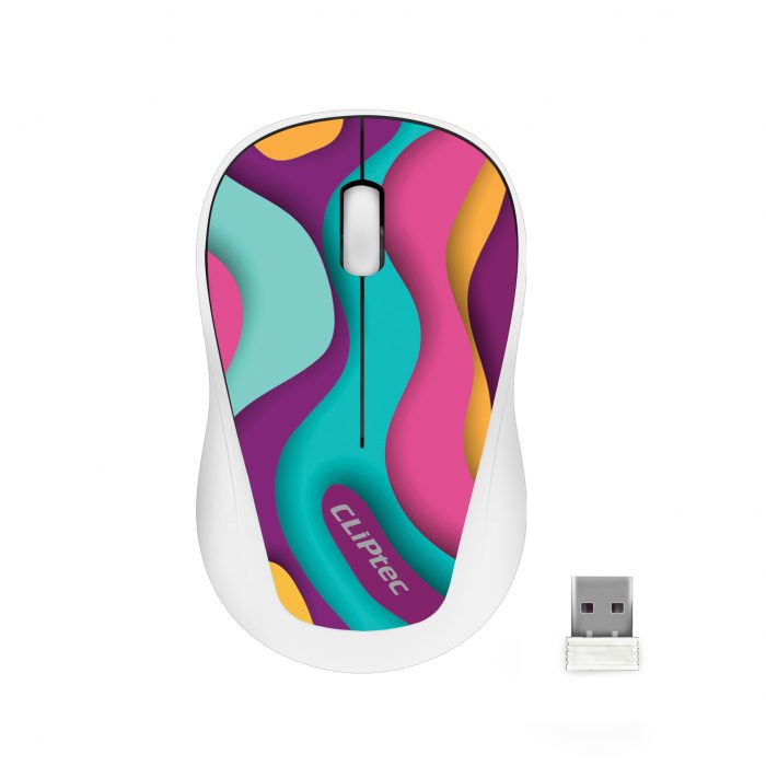 マウス CLIPTEC RZS866T 1200DPI 2.4GHZ WIRELESS OPTICAL MOUSE